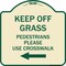 Signmission Lawn Boss Stake Kit Heavy-Gauge Aluminum Architectural Sign, 18" x 18", TG-1818-23888 A-DES-TG-1818-23888 - alternate 1